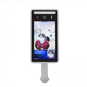 Human Body Face Recognition Temperature Measurement Detection Measuring QR Code Time Attendance Access Control System Terminal