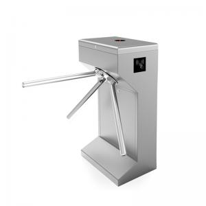 Factory price high security access control bi-direction tripod fingerprint turnstile