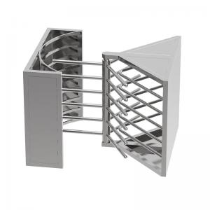 304 Stainless Steel Half Height Turnstile Gate Access Control System Turnstile Gate