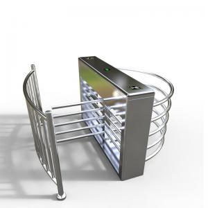 RFID reader card door access control revolving doors half height turnstile
