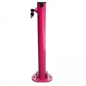 Road Safety Manual Rising Bollard Fold Down Bollard with Lock