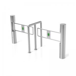 CE Approval Entrance Turnstile Gate Swing Barrier Gate Fast Speed Pedestrian Access Control System