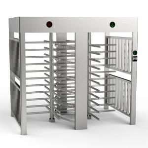 Control access system door entry system queue barriers full height turnstiles 4 arm double sidedfull height turnstiles